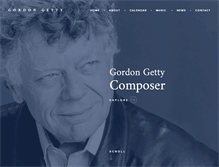 Tablet Screenshot of gordongetty.com